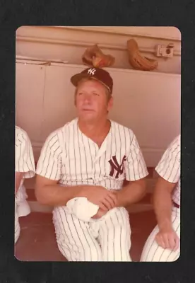 Super Mickey Mantle Old Timers Game 3 X 5 Color Photo Hard To Find • $5.99