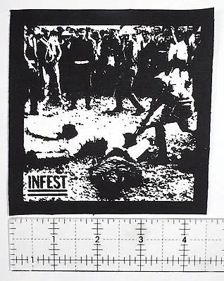 Infest Patch Grindcore Metal Misery Index Yacopsae Totalitar Magrudergrind Punk • $5.99