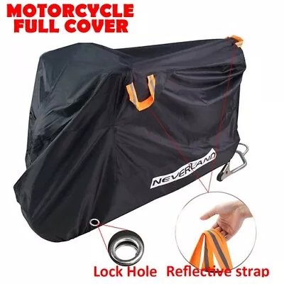 Motorcycle Scooter Cover Waterproof UV Protector For Kawasaki Vulcan 900 Custom • $23.99