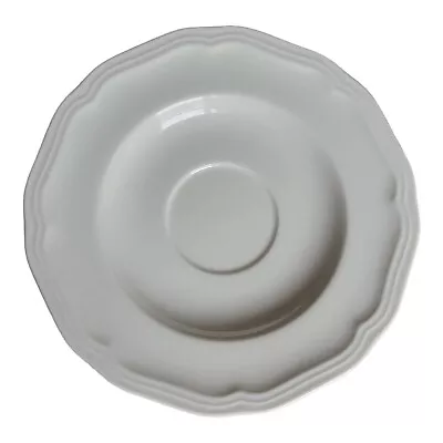 6.5  Saucer Only MIKASA Super Strong Fine China ULTIMA + HK 400 Antique White • $3.59