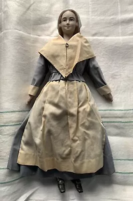 UFDC Doll Club Vintage ’Ye Boston Maid’ Diana Crosby Bisque Head • $49