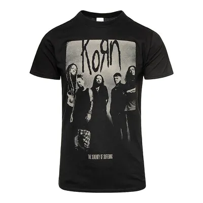 Korn T-Shirt Knock Wall Rock Band New Black Official • £14.95