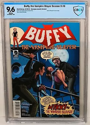 BUFFY The Vampire Slayer Season 9 #6 CBCS 9.6 Tomb 10 Homage Dark Horse Comics • £51.42