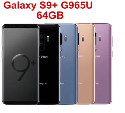 Samsung Galaxy S9+ Plus G965 Unlocked Mint Tracfone US Cellular Total ATT Verizn • $103.49