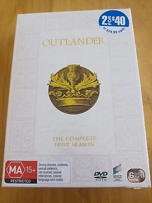 $11.95 • Buy OUTLANDER Complete First Season 1 (6 Disc Box Set) DVD AUS R 2,4,5 T6 -Free Post