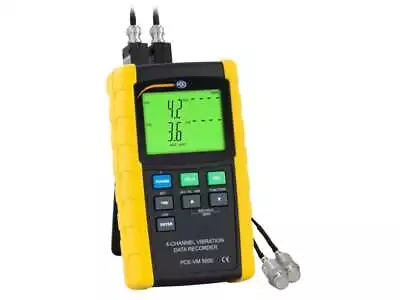 PCE PCE-VM 5000 - 4 Channel Vibration Meter And Data Recorder • $2923.67