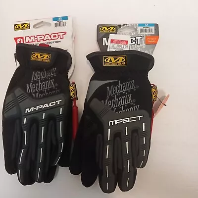 Mechanix Wear M-Pact - Medium Work Gloves-Lot Of 2 • $47.90