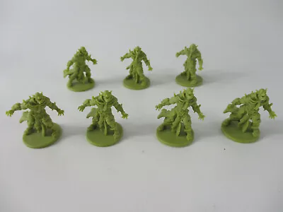 $24.76 • Buy Zombicide: Green Horde 7 ORC WALKERS 5th Pose Miniature Figures CMON New!!