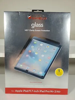 $18 • Buy ZAGG InvisibleShield HD Glass Screen Protector 9.7 Inch IPad Pro, IPad Air/Air 2