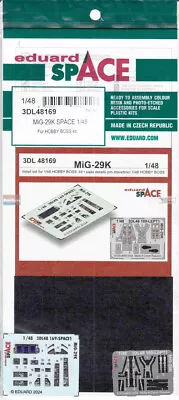 EDU3DL48169 1:48 Eduard SPACE - MiG-29K Fulcrum (HBS Kit) • $22.04