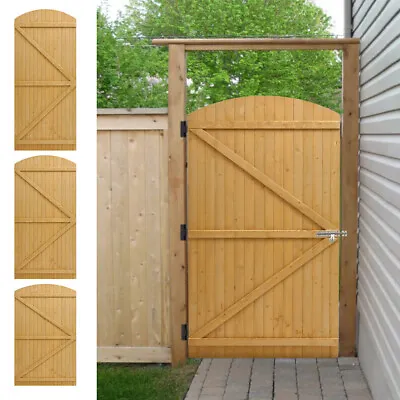 Large Wooden Garden Gate Patio Side Gate Pedestrian Gates W/ Free Fitting Kits • £89.95