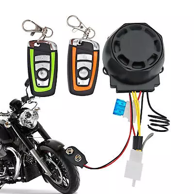 Motorcycle Bike Anti-Theft Alarm Waterproof Alarm Security System With Vibration • $19.09