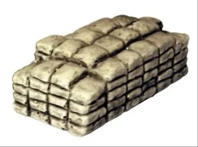N Gauge Cement Bags Load Grey (pre-built) Harburn HN642 - N Gauge Accessories • £9.50