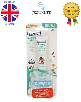 Dr. Talbot's Soothing Gel And Gum-eez Teether For Teething Infants 0.53 Oz Gel • £14.99