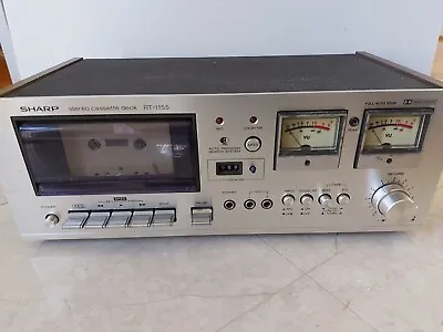 Vintage Sharp RT-1155 Stereo Cassette Deck • $19.99