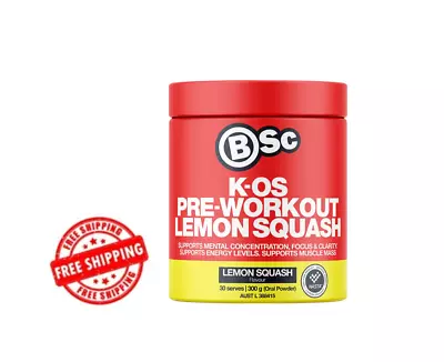 Body Science BSc K-OS Pre-Workout (Choose Your Flavour) • $30