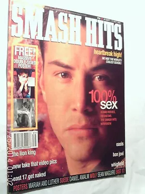 £7.99 • Buy Smash Hits  Uk  Magazine 28 Sep 1994 East 17 Take That Oasis + Songwords