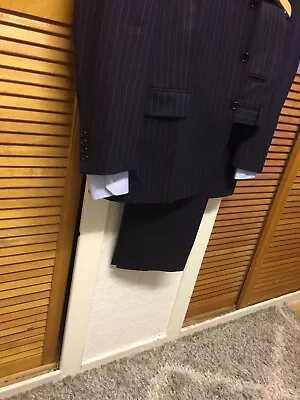 Pierre-cardin-mens- 2-pieces- Suit-regular -fitting-size- Uk-44”-eur-54”-us-44” • £99.99