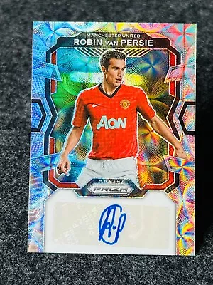 2023-24 Prizm Premier League Robin Van Persie Choice Prizm Auto Man United • $49.99