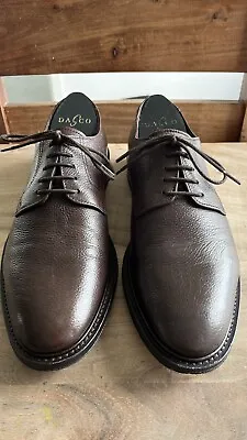 Charles Tyrwhitt Men’s Brown Grain Leather Derby Shoes Leather Soles UK7 • £49.99