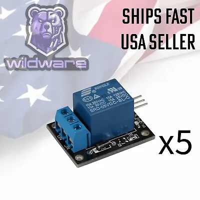 5pcs - KY-019 5V Relay Module Board Shield One Channel For Arduino - From USA  • $7.89
