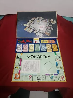 1970's Monopoly Board Game Anniversary Deluxe Edition Vintage Classic # 11 • $38.88