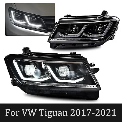 HC LED Headlights For VW Tiguan 2017-2021 Sequential With Animation DRL • $759.99