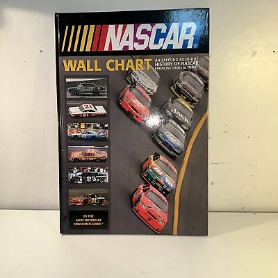 Nascar History Fold Out Wall Chart Book 17.5 X12  2007 HC • $9.95