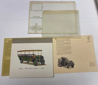 Mack Truck Print #1 By Howard Nostrand Jr. Antique Truck Drawings First Bus USA • $14.99