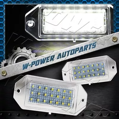 Xenon White SMD LED For Volvo 850 940 960 S90 Saloon Sedan License Plate Lights • $14.57