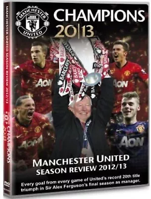 Manchester United FC MUFC Man Utd Champions 2012/2013 Premier Season Review DVD • £13.75