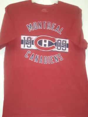 NHL CCM Montreal Canadiens Red 1909 T-Shirt - Brand New - X-Large • $19.99