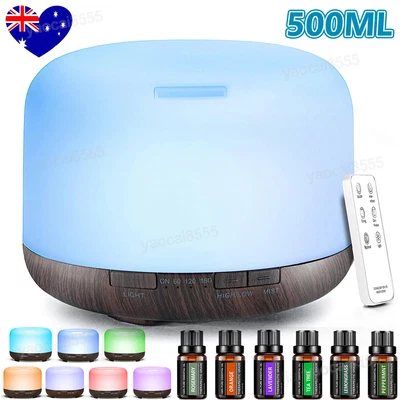 $27.99 • Buy Aroma Aromatherapy Diffuser LED Oil Essential Ultrasonic Air Humidifier Purifier