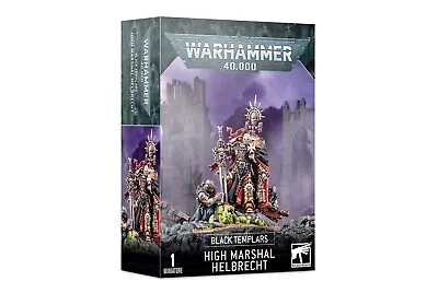 Warhammer 40k 40000 Black Templars High Marshal Helbrecht New 55-41 • $46.75