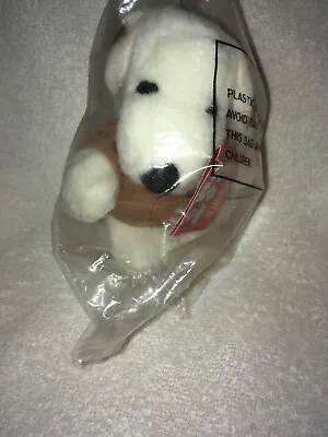 Vintage Snoopy Plush Marbles Daisy Hills Puppies4  New In Original Sealed Bag  • $45
