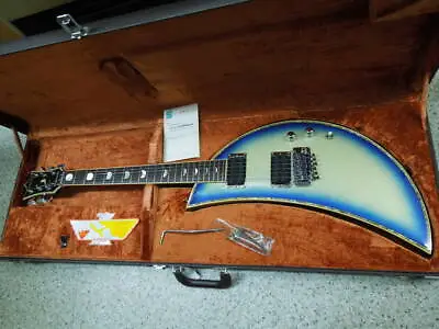 $6028 • Buy Rare Kawai Moonsault FRT Blueburst Floyd Rose Electric Guitar With Hard Case