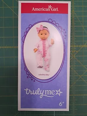 American Girl Truly Me Little Bitty Baby 7 3/4 Inch For 18  Doll Bnib • $36