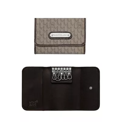 £138.04 • Buy 107786 Montblanc/Signature Stone / Case Keyring/Fabric Brown And