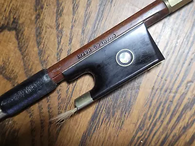 Vintage Violin Bow Stamped Charles Bazin From Estate To Restore 29 1/4  Long • $99