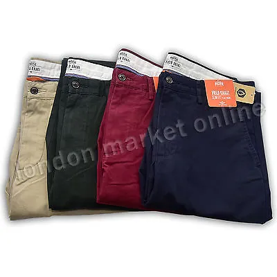  Dockers Genuine Levi's Slim Fit Flat Front Pacific Field Khaki Chinos Pants  • £35.99