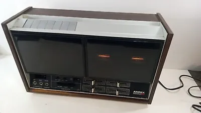 RARE Vintage Ampex Micro 87  Powered Cassette Deck - Tested READ • $134.99