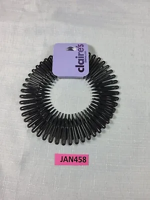 Claires Accessories Black Zig Zag Hair Band Set JAN458 • £3.49