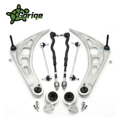 Suspension Kit For E46 3 Series Lower Control Arms Tie Rod Ends Sway Bar Links • $138.45