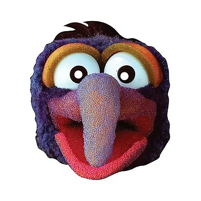 Gonzo 2D Card Party Face Mask From The Muppets Official Disney Mask • $5.67