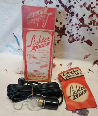 NOS Vintage Lighter Light Car Truck Accessory Under Hood Trunk Trouble Light   • $69.99