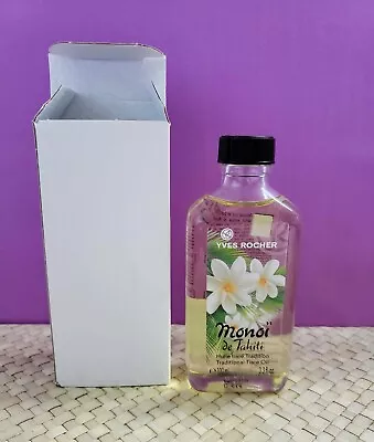 Yves Rocher MONOI De TAHITI Tiare Body Oil 3.3 Oz / 100 Ml New In Box • $49.99