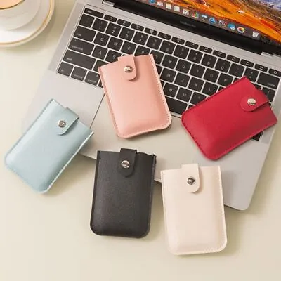 £3.82 • Buy Pull-out Type Mini Card Wallet Laminated Concealed Business Card Case Wallets UK