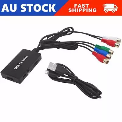 Component To HDMI Converter 5RCA Component RGB To HDMI Converter Supports 1080P • $20.89