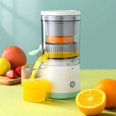 Electric Citrus Juicer USB Rechargeable Hands-Free Orange Lemon Squeezer Tool • $33.99