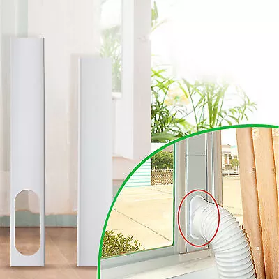 Window Slide Kit Plate Portable Adjustable Window For Air Conditioner • $17.32